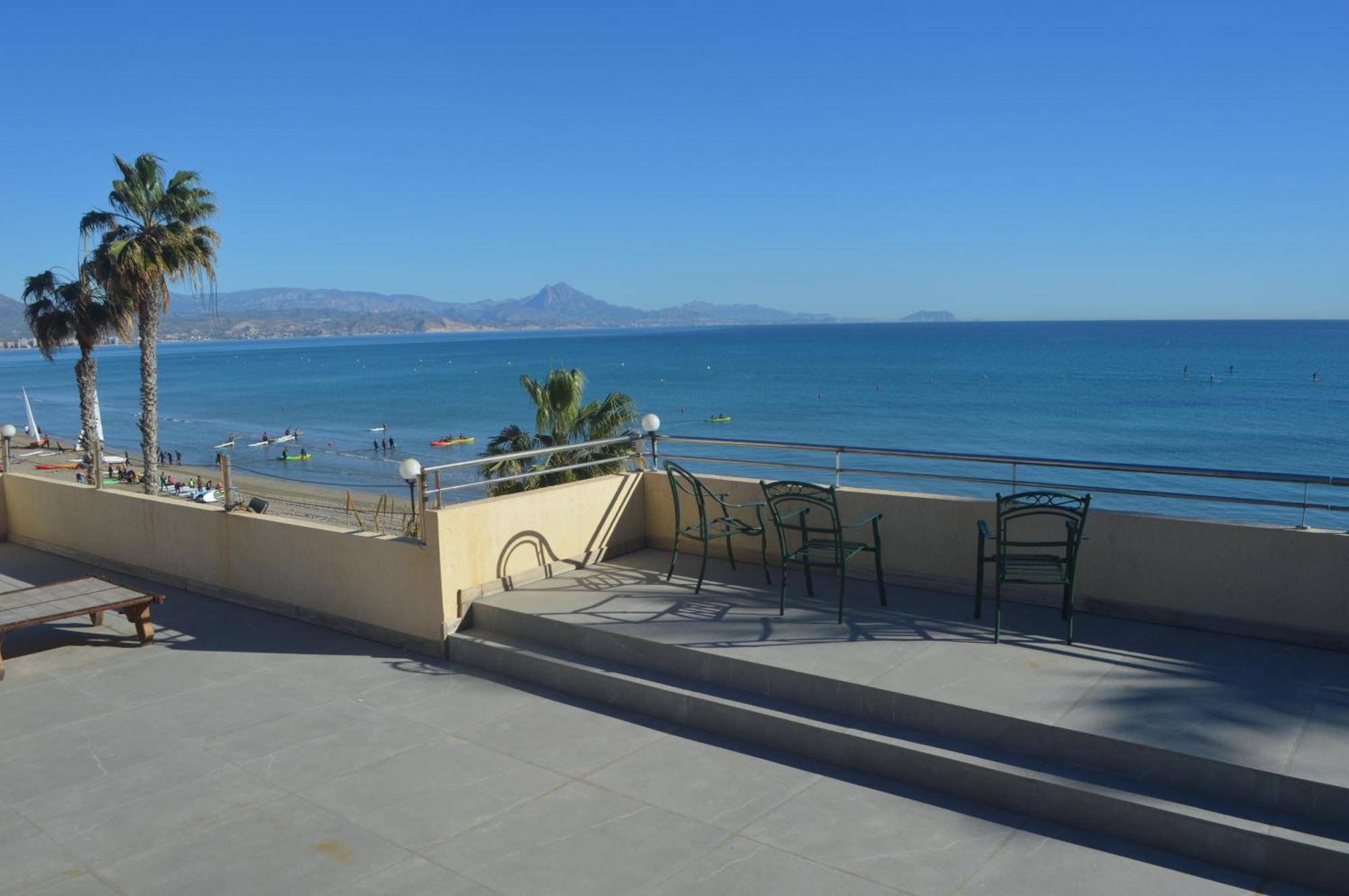 Excepcional Apartamento Loft A Pie De Playa En Chalet Roquetes 알리칸테 외부 사진